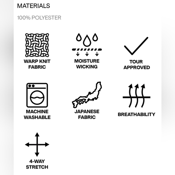 G/Fore The Tour 5 Pocket Black Golf Pants Polyester Size 36x32 In Onyx Black - Picture 5 of 14